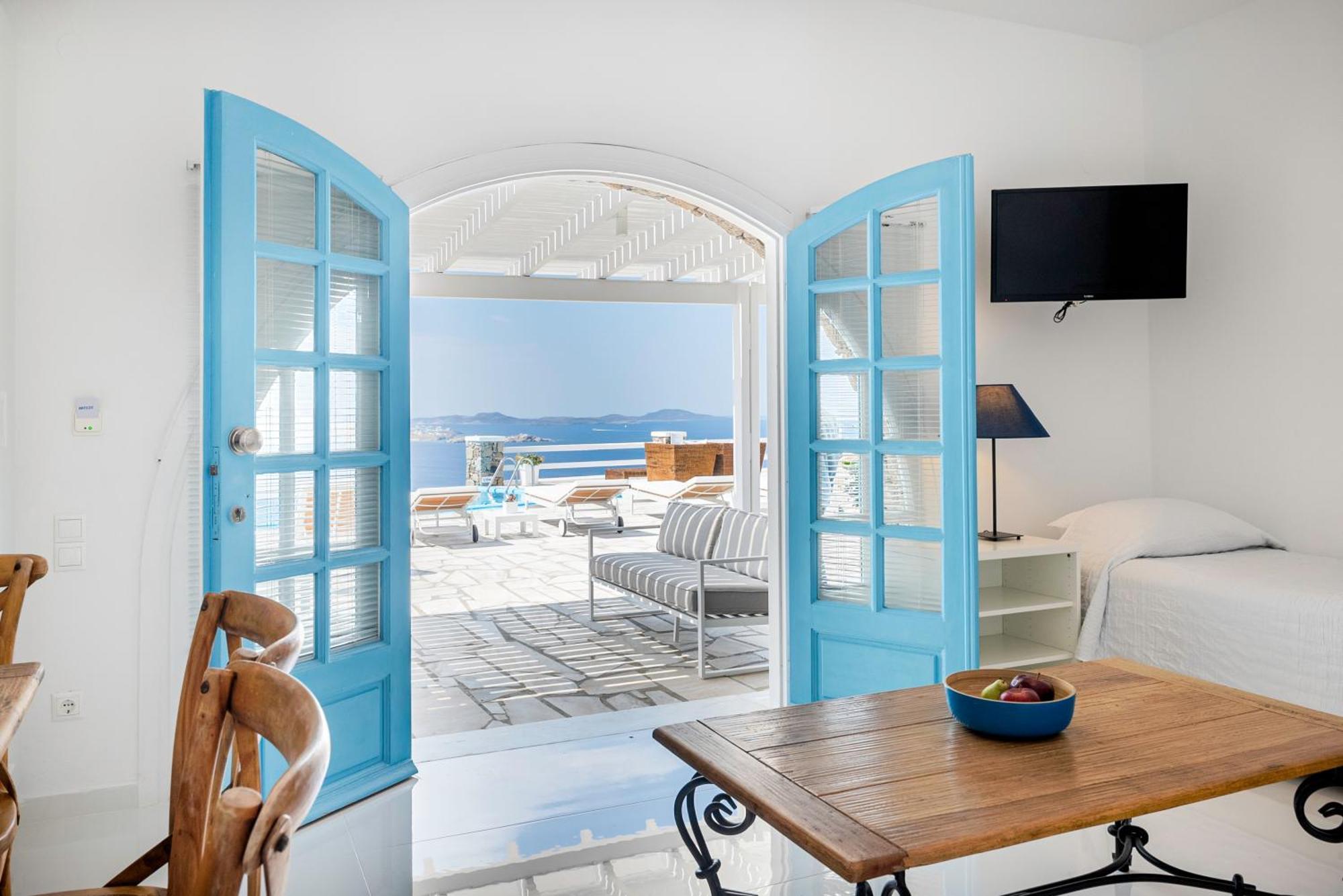 Aeri Villas & Apartments Tourlos Ngoại thất bức ảnh
