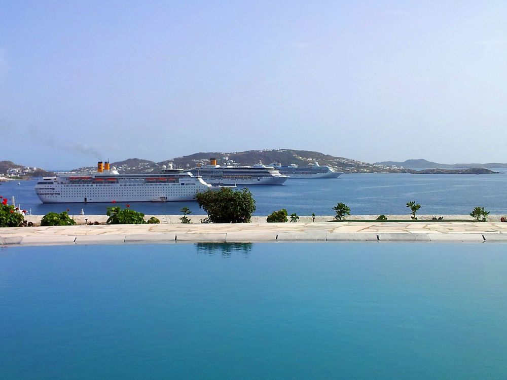 Aeri Villas & Apartments Tourlos Ngoại thất bức ảnh